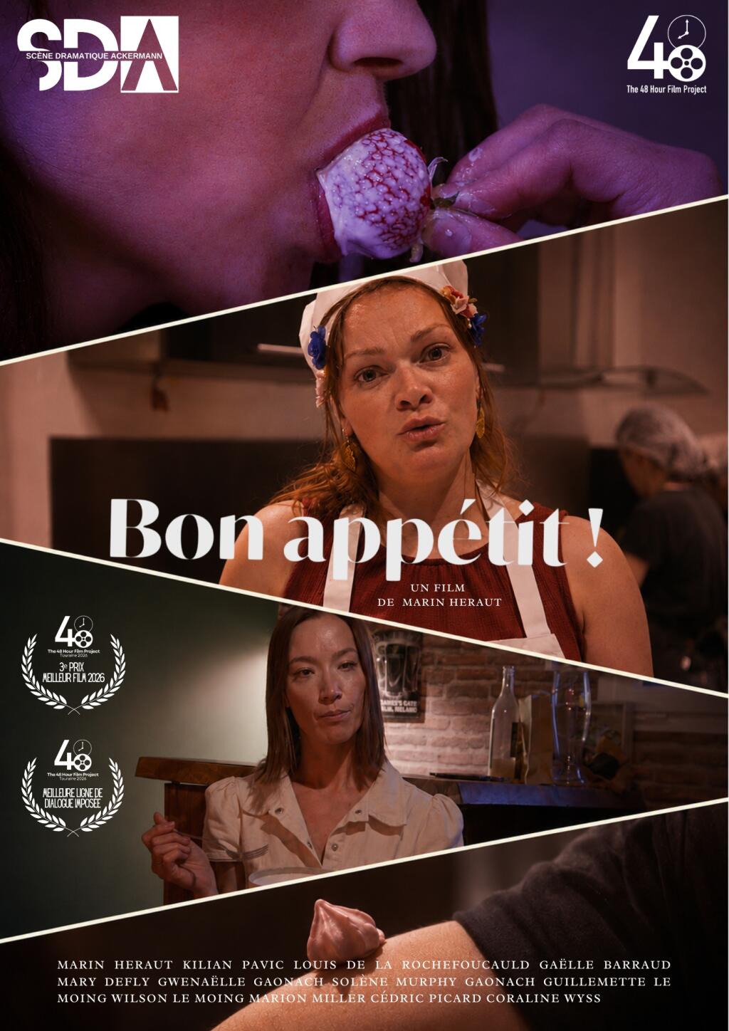Filmposter for Bon appétit !